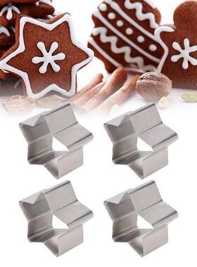 4pcs Kitchen Accessories Cookie Cutter Pentagram Heart