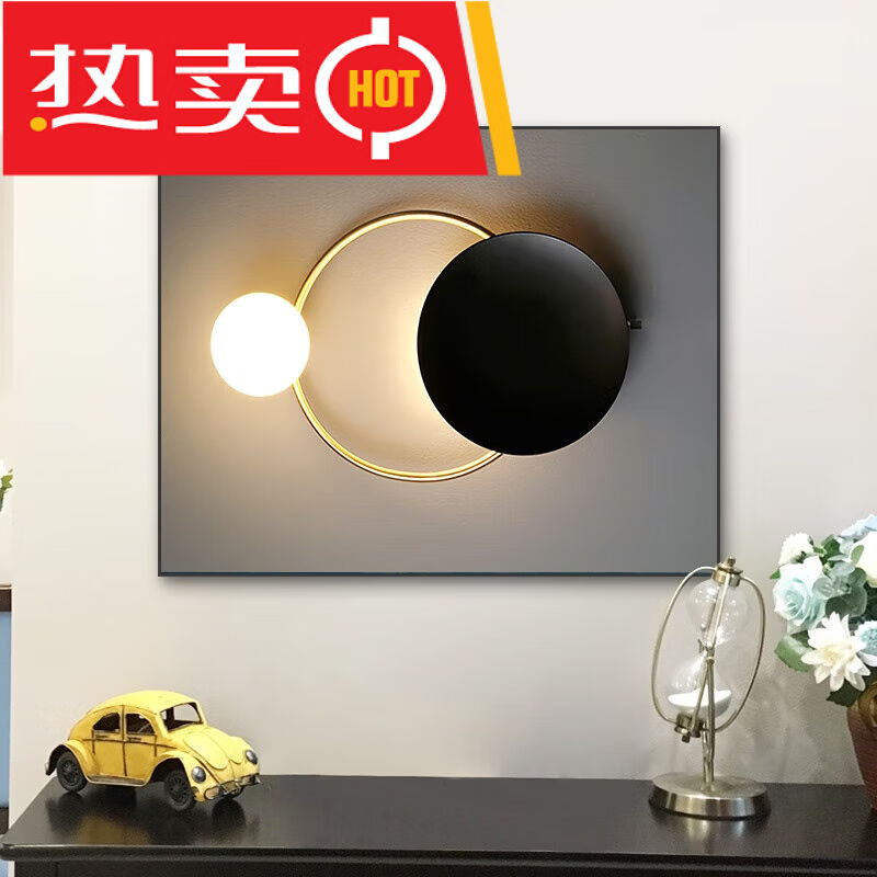 阪画屋坊免打孔电表箱装饰画配电箱遮挡挂画家和富贵50*40(小号容