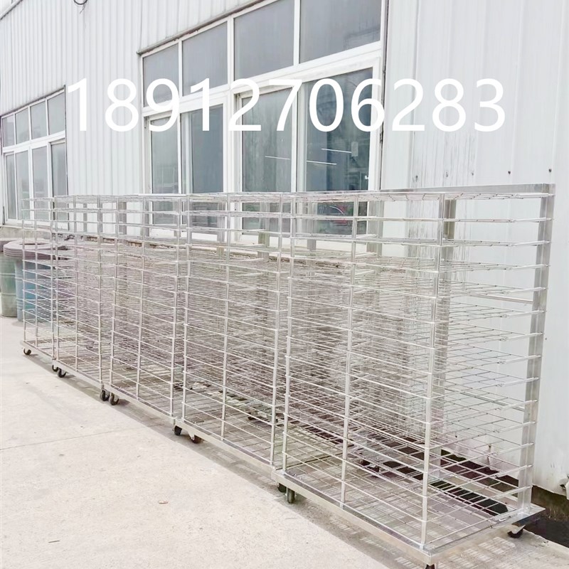 定制不锈钢架子手推车方管框桌凳托盘千层工作台柜钣金加工底座网