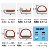 热销自粘型门窗密封条木门缝隔音条防盗门框防撞门条窗户防风保暖