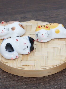 热销可爱陶瓷猫摆件桌面治愈小猫咪玩偶装饰品闺蜜女生生日礼物伴