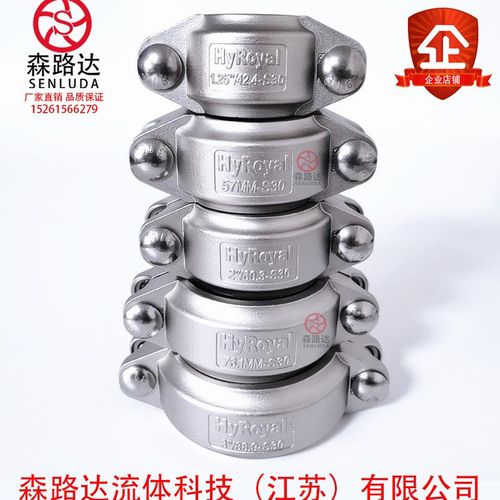 热销316L拷贝林卡箍DN20-200不锈钢考贝林沟槽卡箍管箍哈夫节抱箍