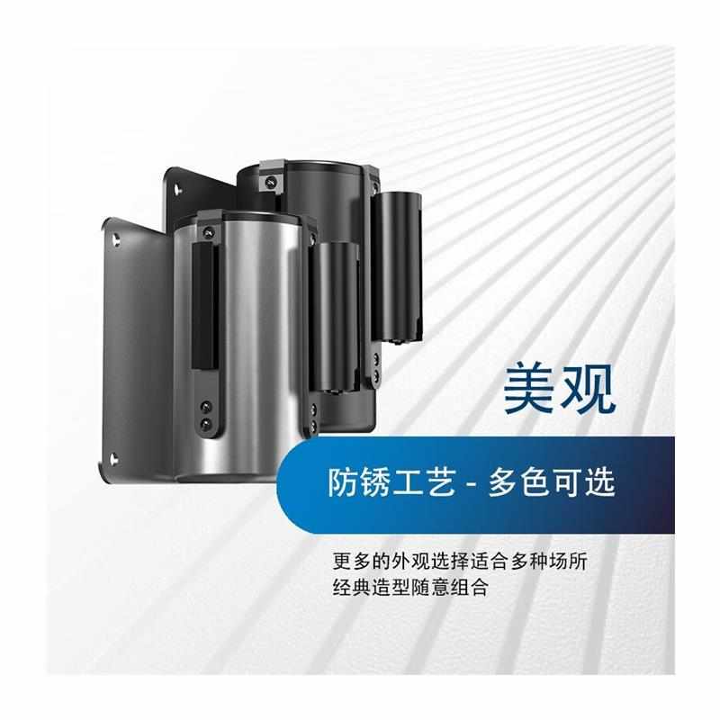 热销贝傅特 壁挂式 隔离带伸缩隔离带 一米线栏杆 酒店护栏警戒隔