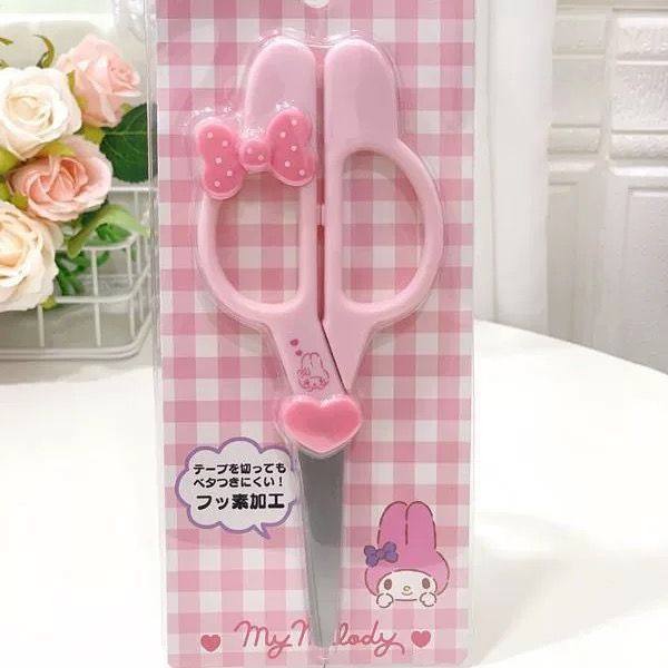 thumbnail for Cute Melody Handmade Scissors Kitchen Home Office Sticker Cutting High Value Student Cartoon Scissors
