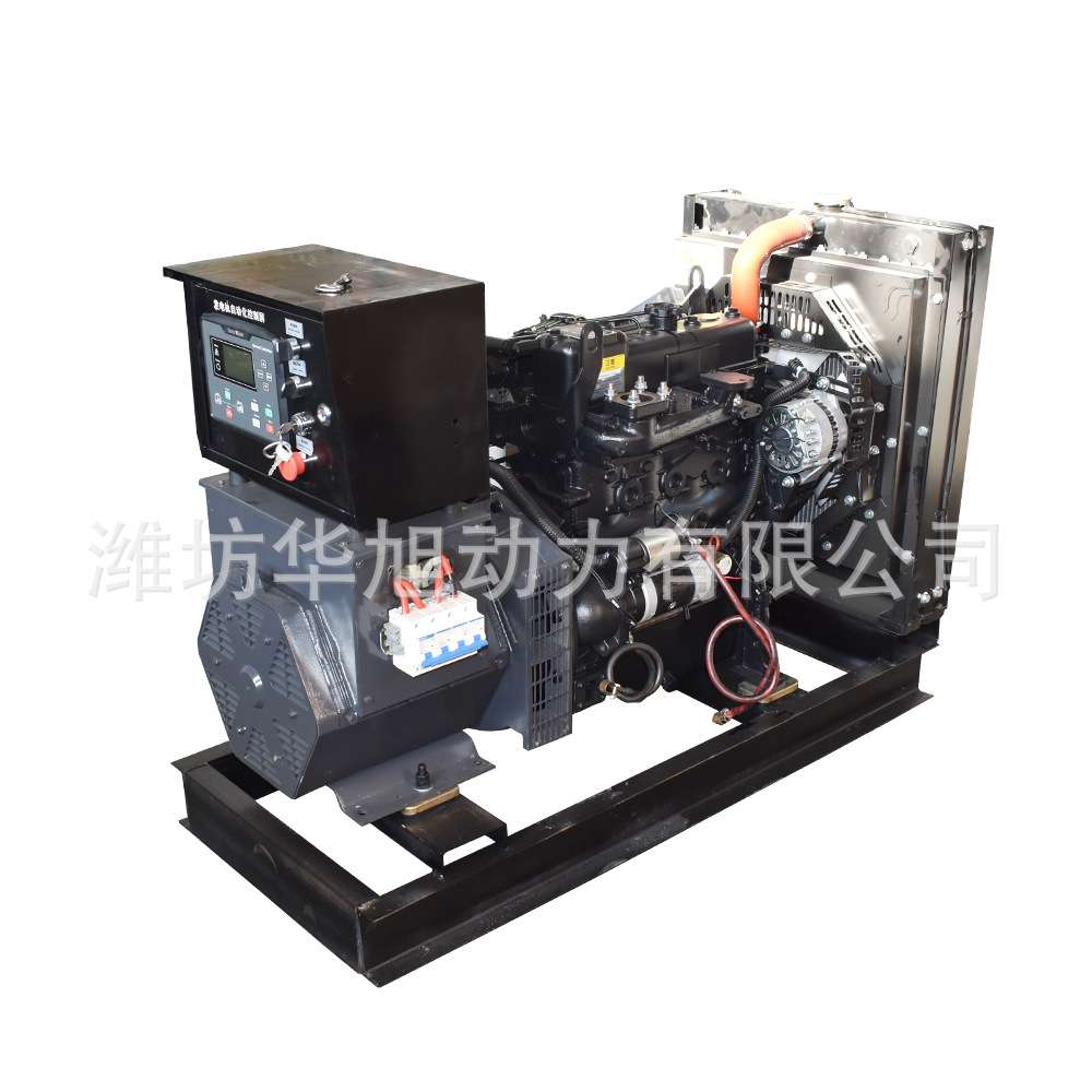 潍柴锐动力20KW发电机组 小型家用发电设备 无刷20千瓦柴油发电机