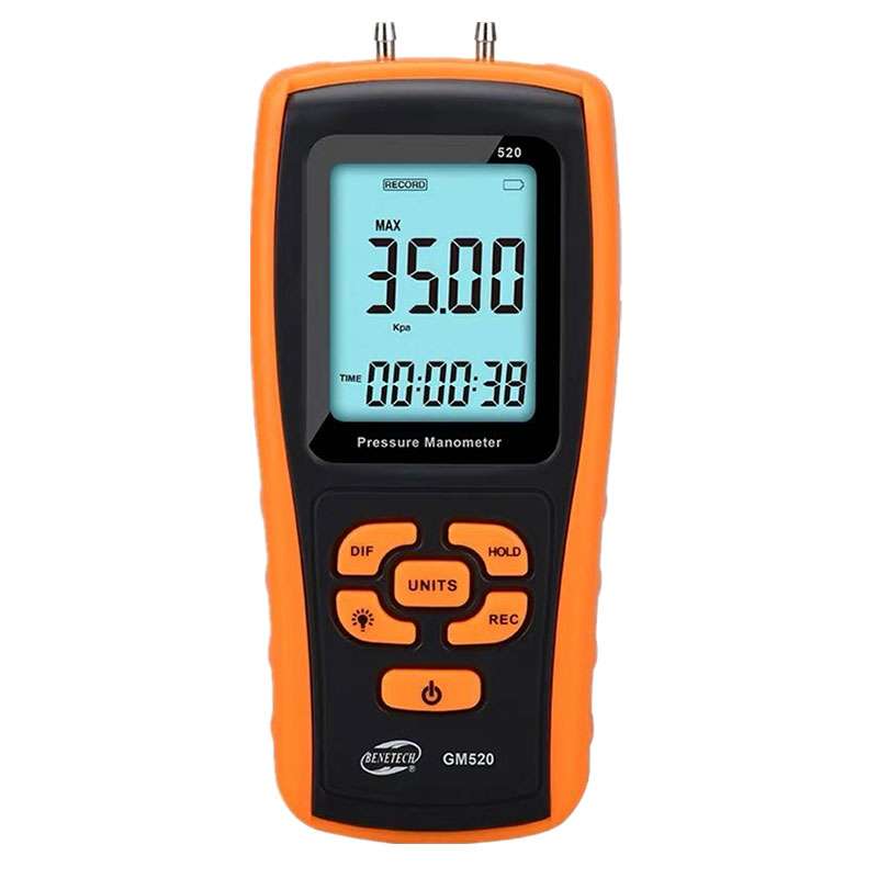 GM510数字压力计手持式微压计差压计压差计压差表微压差计