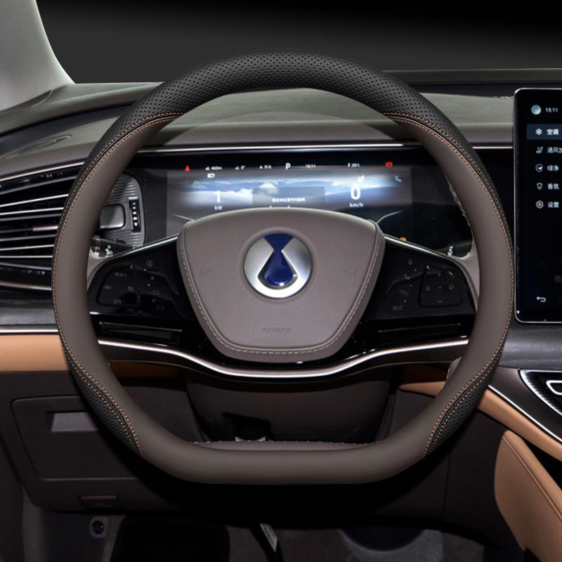 腾势D9方向盘套23款腾势dmi N7 N8专用汽车内饰改装超薄把套四季