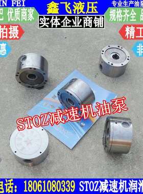 STOZ减速机齿轮油泵 叶片式双向润滑泵 减速器 弗兰德 矿上传送带