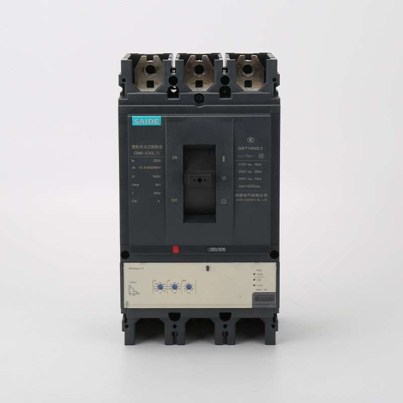 SAIDE赛德电气SDM6-400-630电子式3P塑壳断路器空气开关