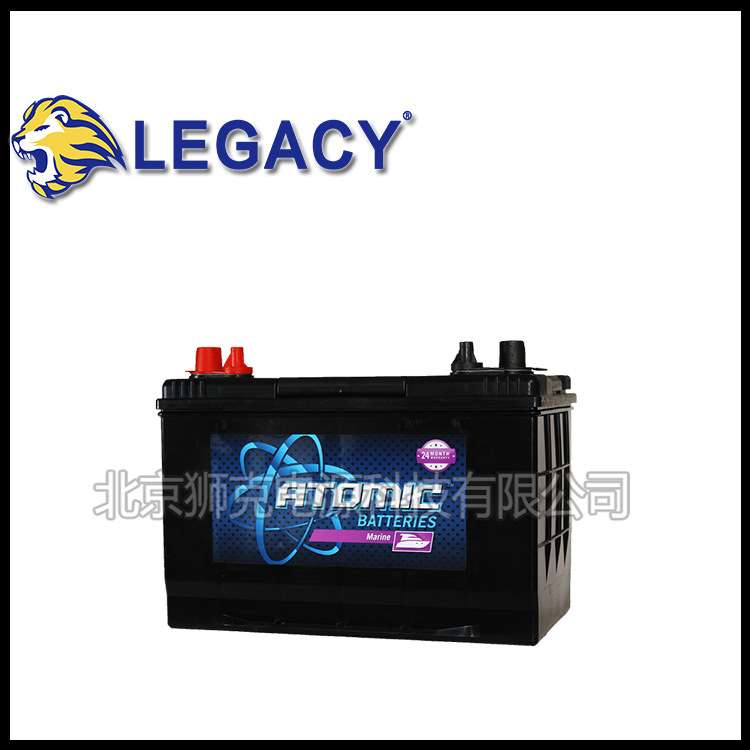 ATOMIC蓄电池AGM5566深循环AGM启动12V105AH牵引柴油发电机组