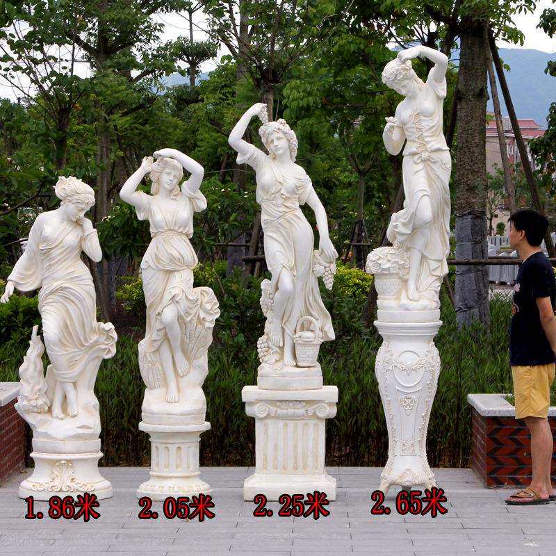 ktv欧式大型美女人物雕塑室外摆件酒店大厅客厅落地艺术家居装饰