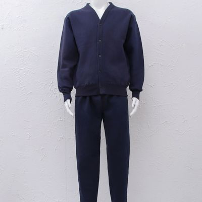 纯棉绒衣绒裤冬季加厚灰色内