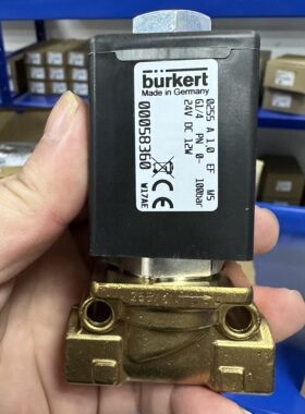 burkert宝德0255直动式高温电磁阀G1/4寸2/2常闭00058360原装现货