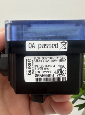 burkert宝德涡轮流量计00560403 00436475 00436474原装正品现货