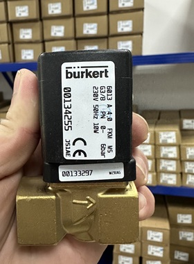 burkert电磁阀6013A 4.0 FKM MSG1/4 24VDC 00125301原装正品现货