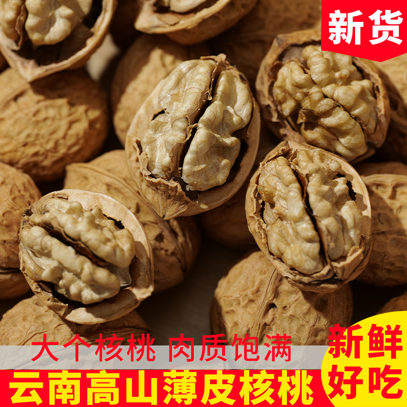 新货云南薄皮核桃大姚103核桃