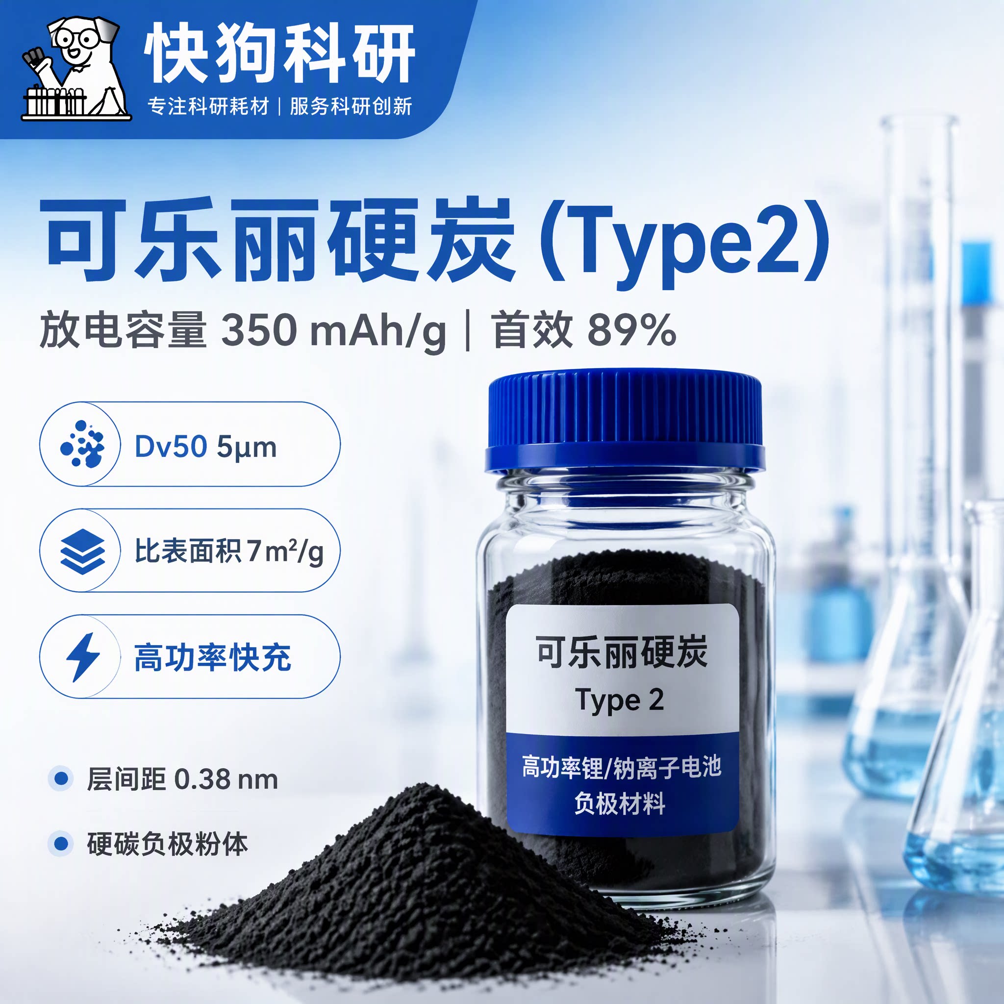 可乐丽Type2高功率锂负极材料