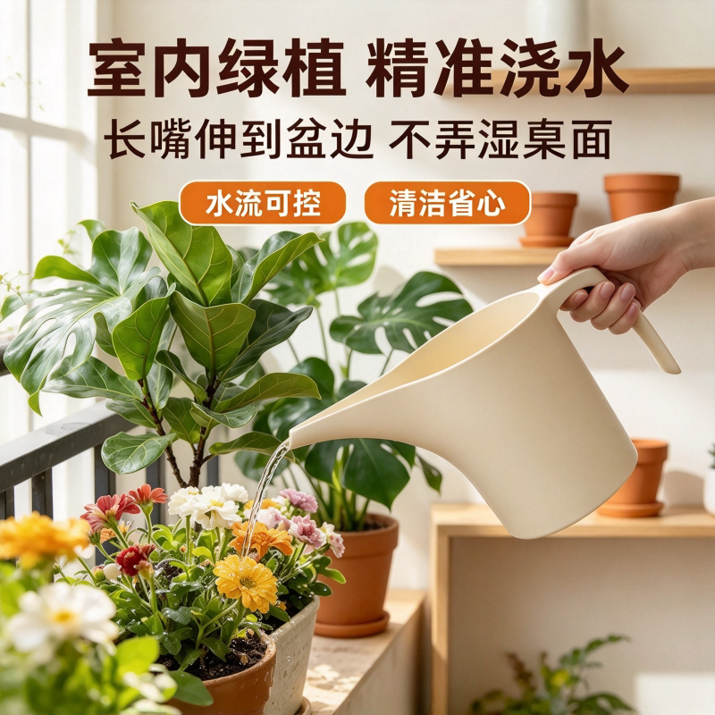 多肉长嘴可调省力浇水壶