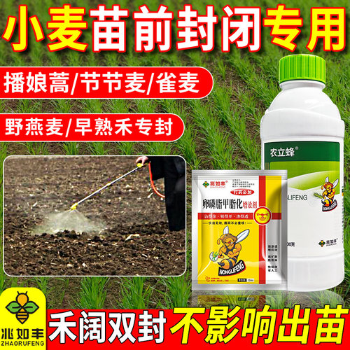 兆如丰小麦封闭除草剂禾阔双封杀