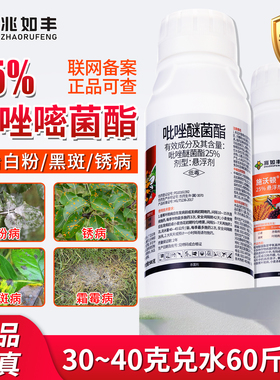 25%吡唑醚菌酯嘧霜霉病白粉病褐斑病大葱芦笋香蕉农药杀菌剂正品