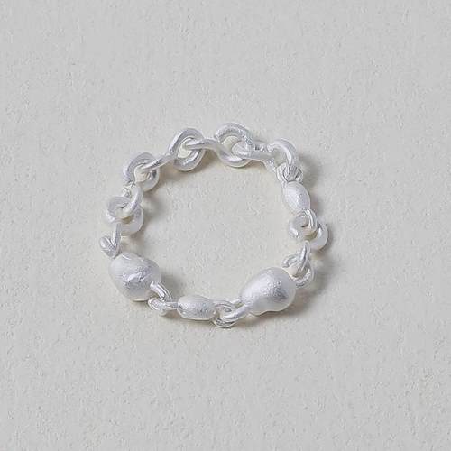 OLIO E ACETO油醋汁 · 纯银粒子戒指