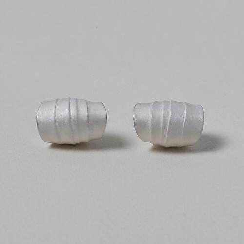OLIO E ACETO油醋汁·纯银大贝纹耳环