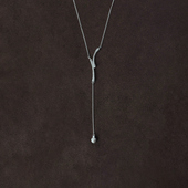 OLIO ACETO油醋汁·纯银枝杈长项链