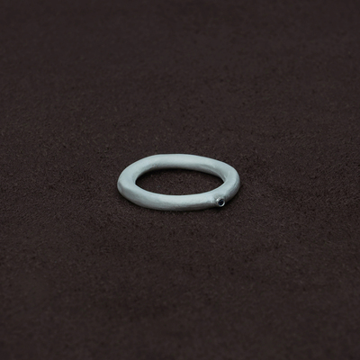 OLIOEACETO纯银海蓝宝戒指