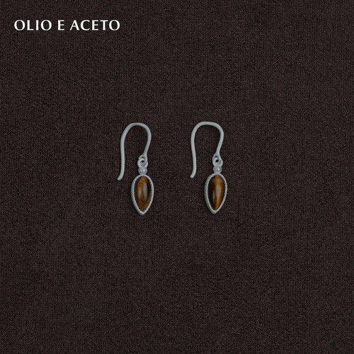OLIOEACETO纯银光晕耳环