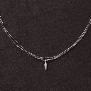 ACETO油醋汁 纯银麦穗吊坠项链 OLIO