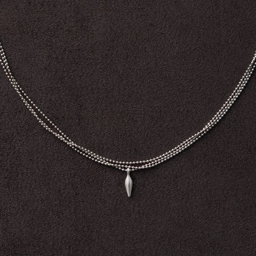 OLIO E ACETO油醋汁 · 纯银麦穗吊坠项链