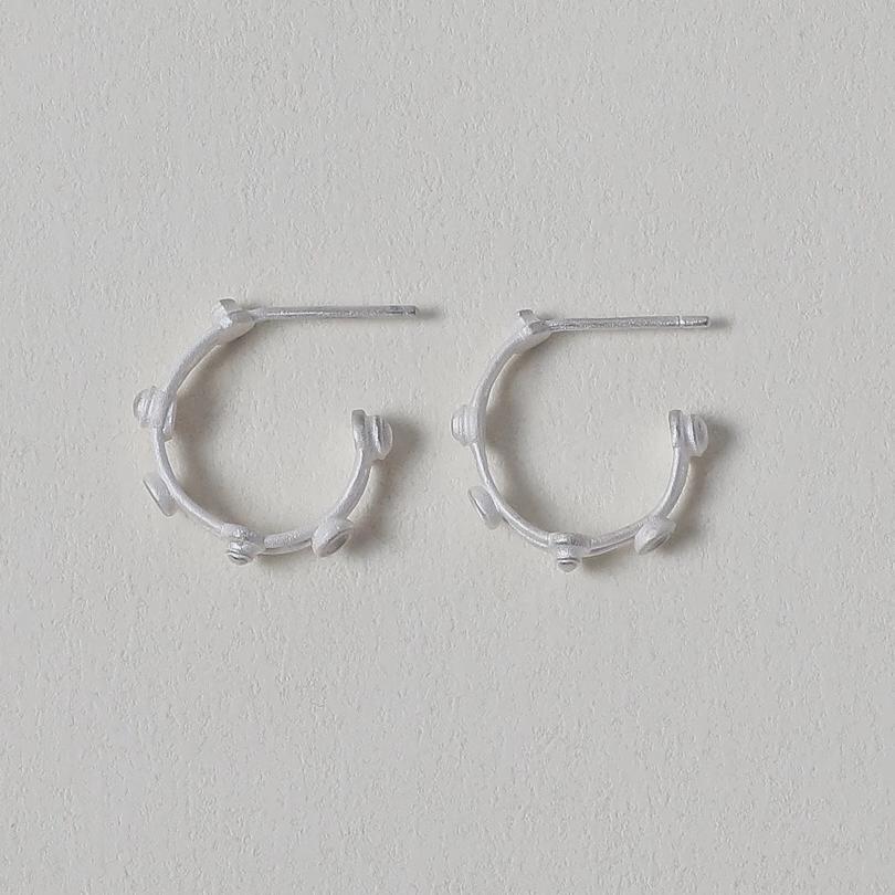 OLIO E ACETO油醋汁 · 纯银宝石耳环