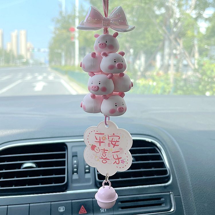 可爱卡通汽车挂件车载后