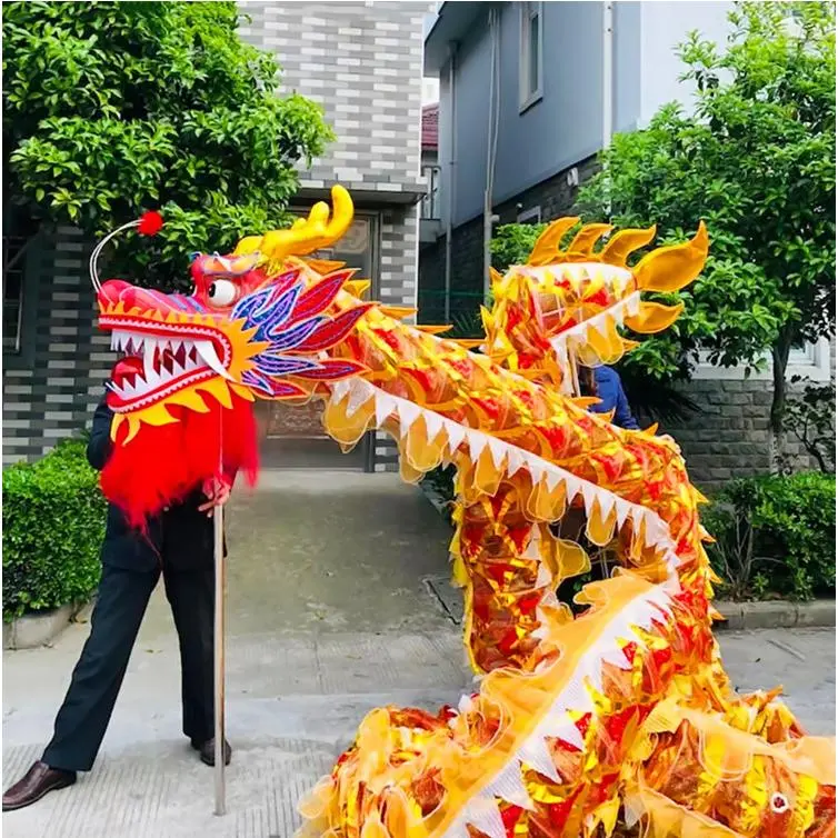 舞龙舞狮道具竞技比赛网龙用品