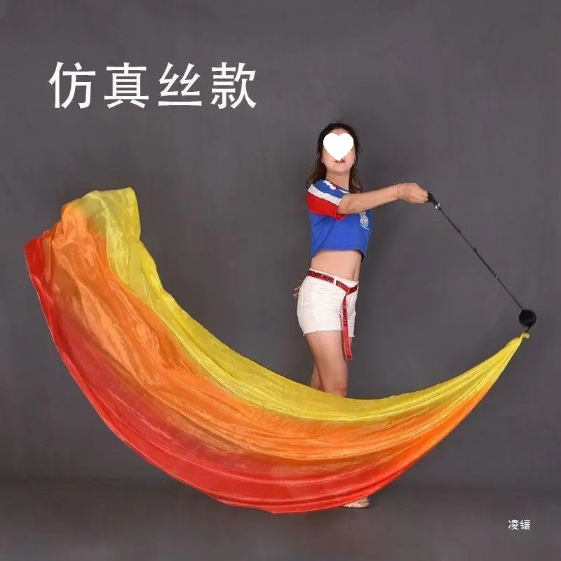 纱球甩巾舞蹈运动会开幕式彩带舞