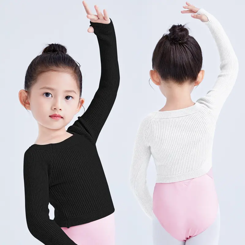 舞蹈服儿童套头秋季女宝宝毛衣