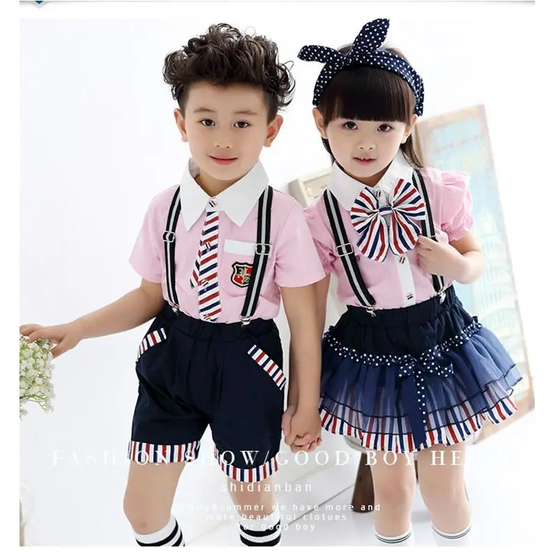 儿童合唱演出服中小学生六一表演服男女诗歌朗诵服小主持人礼服装