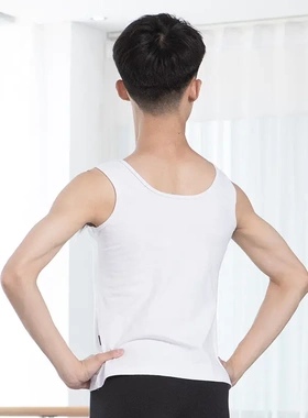 红舞鞋成人舞蹈背心 健身形体 练功服男式少儿考级服装3830+38422