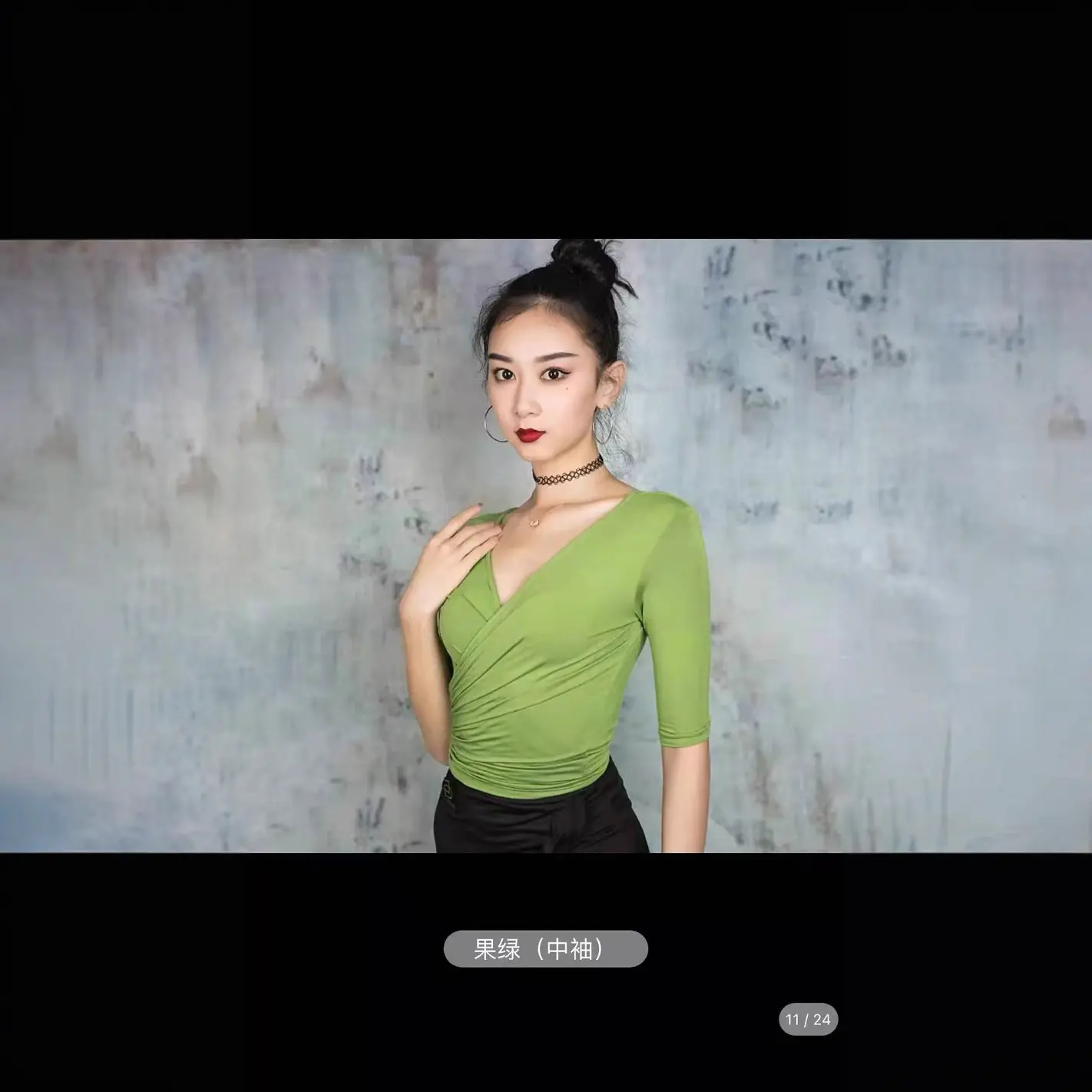 新款拉丁舞服装女成人练功服