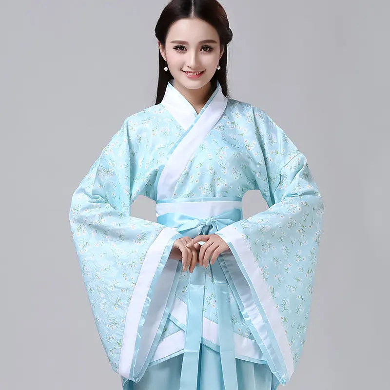 汉服女复古影楼毕业照写真舞蹈
