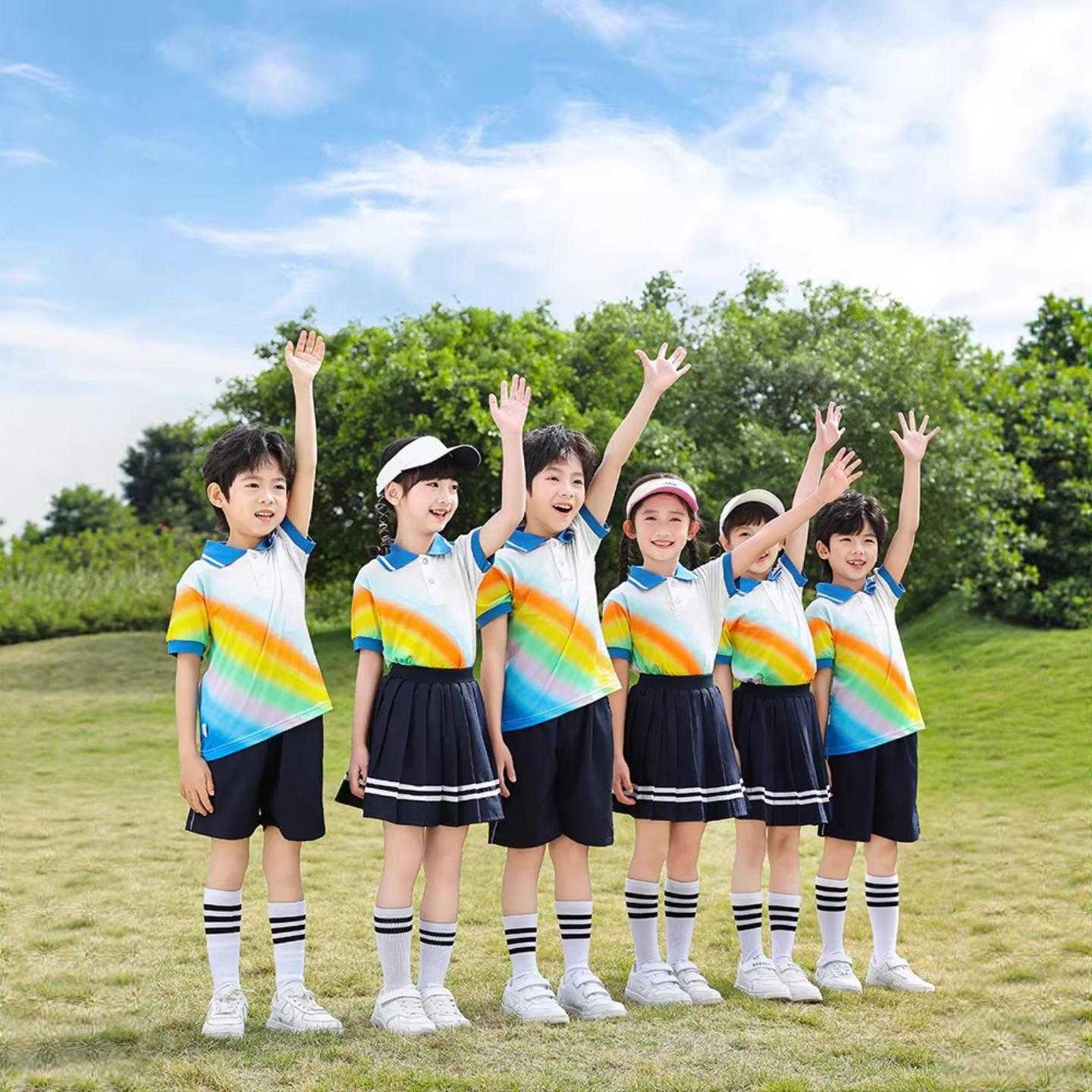 校服演出小学生三件套一年级班服