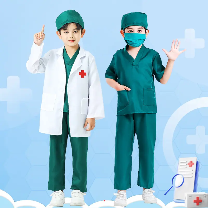 儿童医生小护士服过家家演出科学