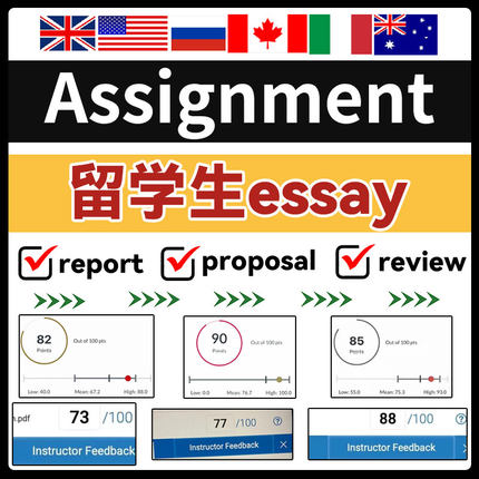 【高水平】留学生全科essay商科report计算机英文assignment香港