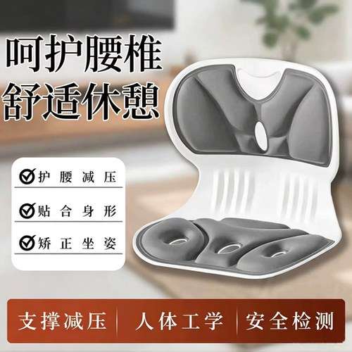 人体工学护腰坐垫矫正椅支撑座椅