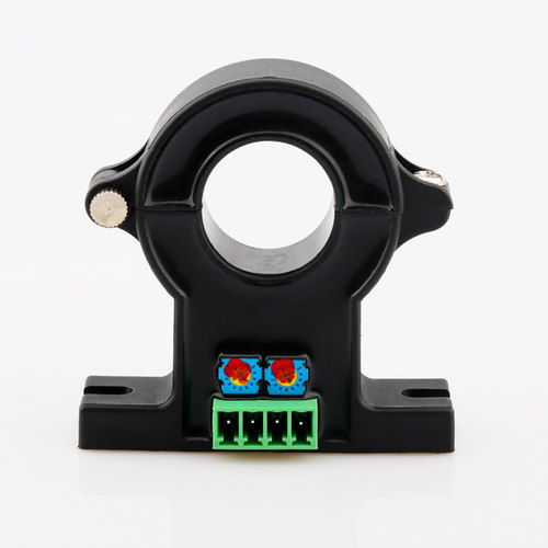 开合式霍尔电流传感器BSQ06CT交流AC100-500A/DC直流4-20mA互感器