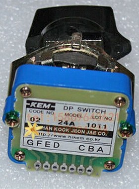 KEM韩国02 KDP-24A波段开关 进给倍率 选择开关 主轴倍率开关02J