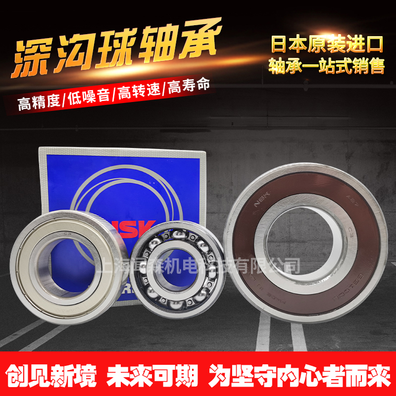 日本进口NSK高速电机轴承6218 6219 6220 6221 6222 6224ZZ DDUC3