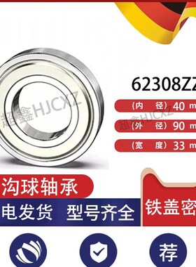 日本高速进口轴承 62307 62308 62309 62310 62311 62312 62313ZZ