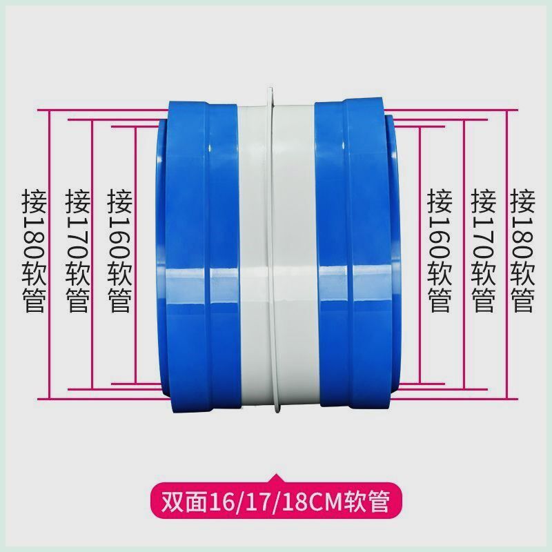 油烟机止逆阀厨房专用烟道止逆阀160PVC管道逆止阀防倒烟通用型