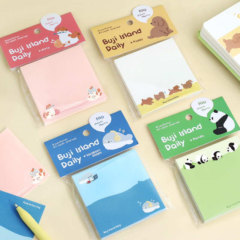 信的恋人布叽岛日常便签纸100张